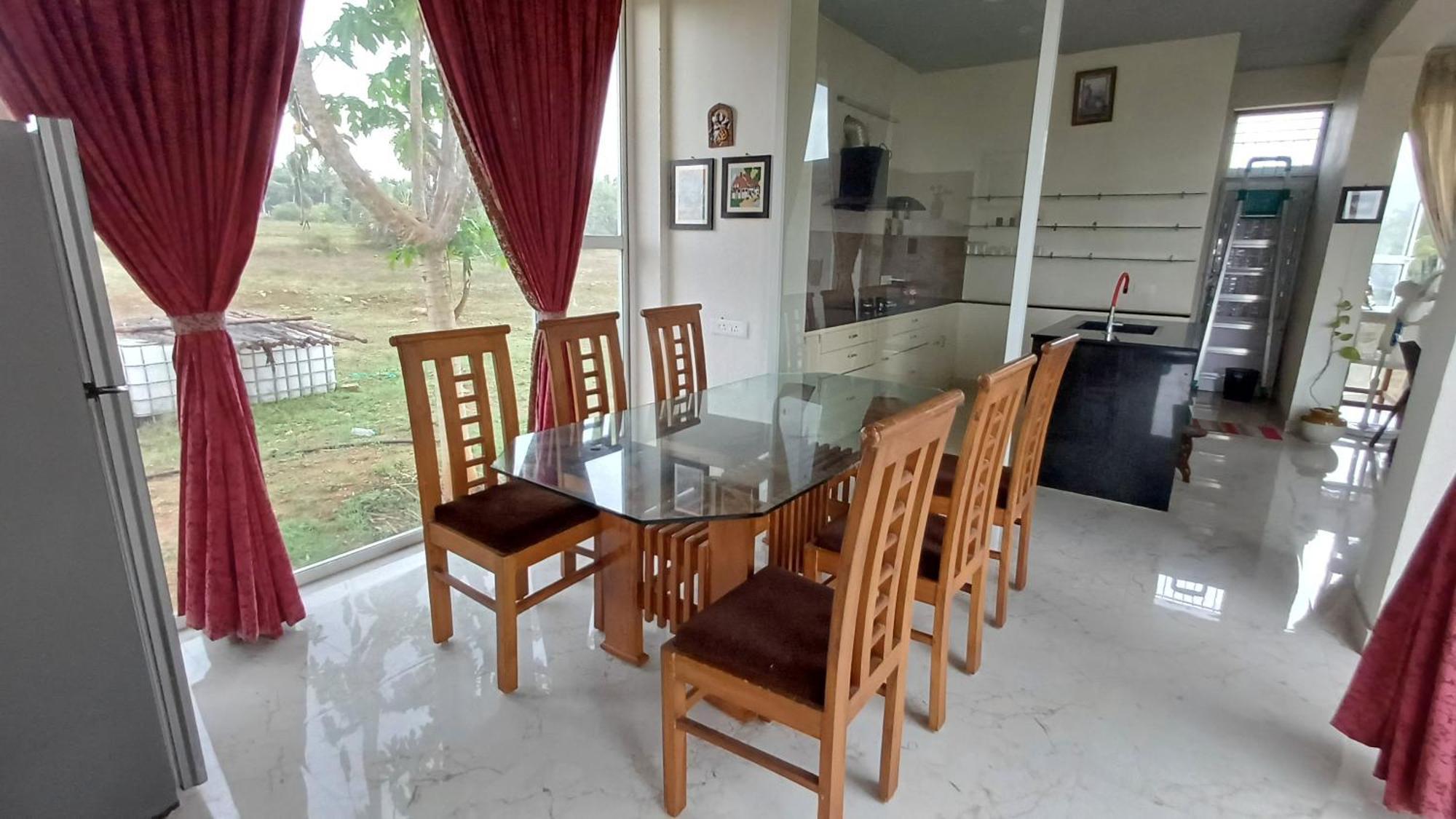 Shi'S Unique & Private 180 Degree Glass House In Pollachi Luaran gambar